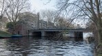 Brug 417 vanaf de Stadionkade.
              <br/>
              Marcel Westhoff, januari 2016